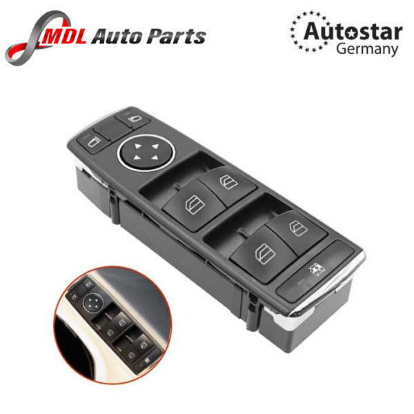 Autostar Germany WINDOW SWITCH For Mercedes Benz 2049055302