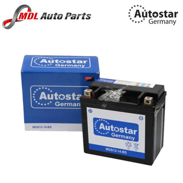 AutoStar Germany Auxiliary Battery 12AH 12V For Mercedes Benz 2115410001