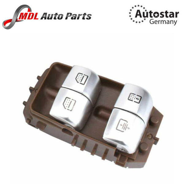 AutoStar Germany WINDOW SWITCH Rear ( BROWN) For Mercedes Benz E CLASS S550 S600 S63 2014-2016 2229051505