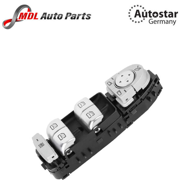 AutoStar Germany WINDOW SWITCH Front (BLACK) For Mercedes Benz S CLASS W222 S550 S400 S63 S65 2015-2017 2229052004