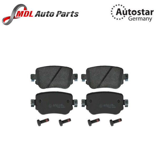 AutoStar Germany DISK BRAKE PAD FOR AUDI CERAMICS 2K5698451BCr