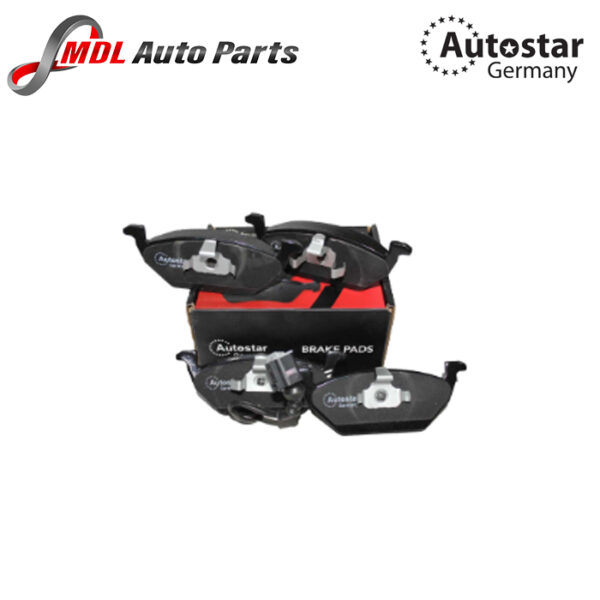 Autostar Germany BRAKE PAD FRONT CERAMICS For AUDI A3 A2 Volkswagen Golf Polo Caddy III Jetta Beetle 1J0698151F