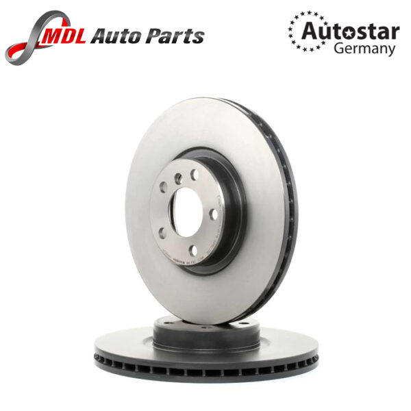 AutoStar Germany BRAKE DISC Front Axle For BMW MINI R50 R53 R56 R59 COOPER 34116774986