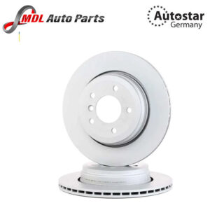 AutoStar Germany (AST # 136977) BRAKE DISC REAR AXEL For BMW 5 Saloon (E60, E61) 6 Coupe (E63, E64) 34216772085