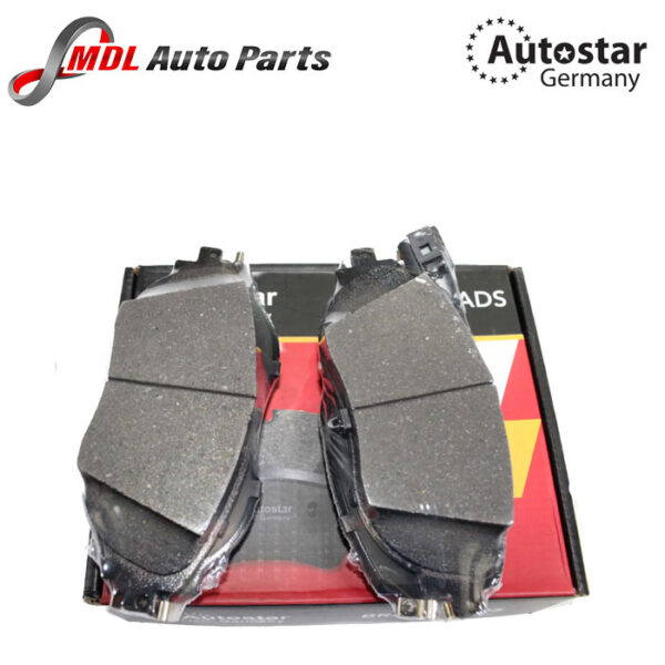 Autostar Germany BRAKE PAD For AUDI A3 Q2 Q3 Tiguan I Passat CC B7 Golf 3C0698151G