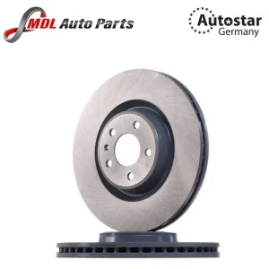 AutoStar Germany BRAKE DISC Front Axle For AUDI A4 MACAN 95B PHIDEON 3E9 3E8 4G0615301AE