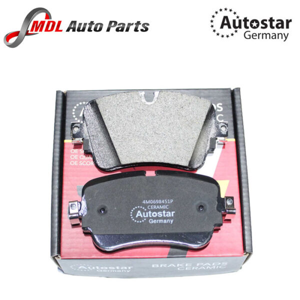 AutoStar Germany BRAKE PAD SET CERAMICS For Audi AUDI A6 A8 Q7 Q8 Volkswagen Touareg III (CR7) 4M0698451P