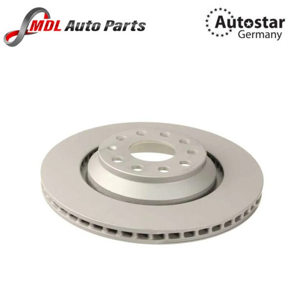 AutoStar Germany BRAKE DISC Rear Axle For AUDI A3 Q3 TT ARTEON EOS GOLF PASSAT 5Q0615601E