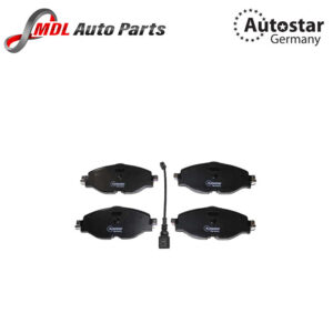 AutoStar Germany BRAKE PAD SET For AUDI A3 Q2 Q3 Tiguan I Passat CC B7 Golf 5Q0698151