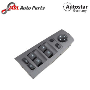 AutoStar Germany BMW 7 Series E65 E66 Window Lifter Switch Power Fold Driver's Door Grey 61316943054