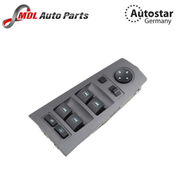 AutoStar Germany BMW 7 Series E65 E66 Window Lifter Switch Power Fold Driver's Door Grey 61316943054