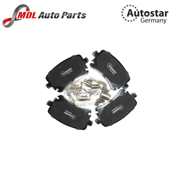 Autostar Germany BRAKE PAD CERAMICS For AUDI A4 A6 A8 Volkswagen Multivan Transporter T5 T6 7E0698451A