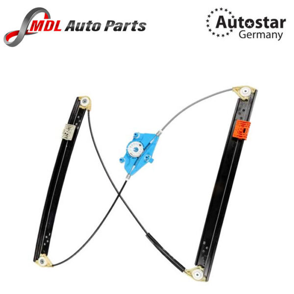 AutoStar Germany FRONT LEFT WINDOW REGULATOR WITHOUT PLATE For Volkswagen 7L0837461F