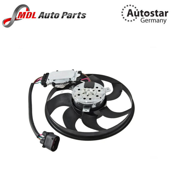 Autostar Germany (AST-276439) RADIATOR COOLING FAN ASSEMBLY LEFT FITS AUDI Q7 7L0959455F