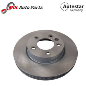 AutoStar Germany BRAKE DISC Front Axle Right For PORSCHE CAYENNE 9PA Volkswagen TOUAREG 7LA 7L6 7L7 7L6615302D