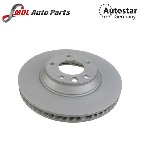 Autostar Germany (AST # 136973) BRAKE DISC 2X FRONT AXEL LEFT For AUDI Q7 CAYENNE (9PA) Touareg I 7L8615301