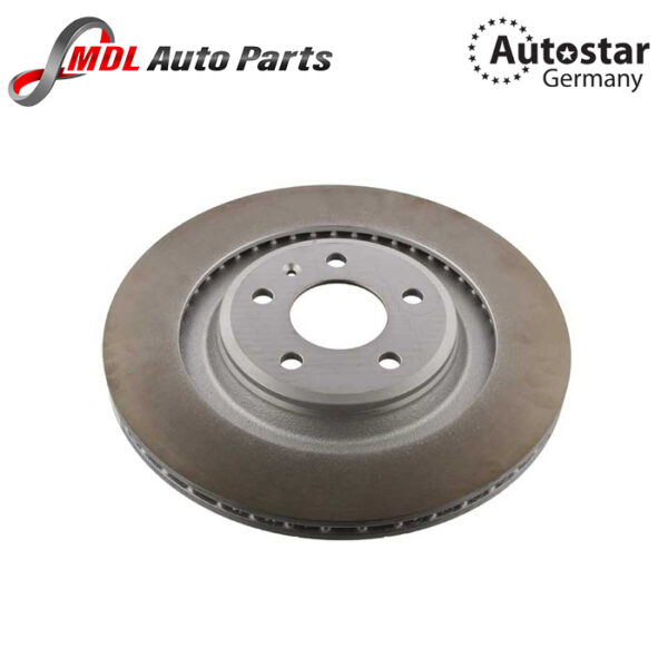 Autostar Germany (AST # 136983) BRAKE DISC REAR AXEL For AUDI A5 A6 A7 A8 Q5 Q7 Macan (95B) 8K0615601C