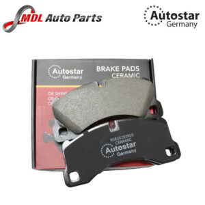 AutoStar Germany BRAKE PAD CEREAMIC For Porsche 95835193910