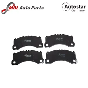 AutoStar Germany BRAKE PAD SET CERAMICS For Volkswagen Touareg I (7LA, 7L6, 7L7) Touareg II (7P5, 7P6) PORSCHE Panamera (970) Cayenne (92A) Macan (95B) 95B698151C