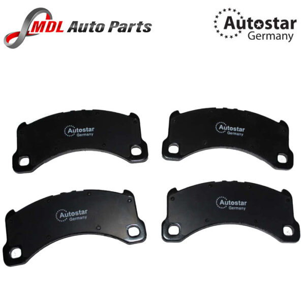 Autostar Germany BRAKE PAD SET For Volkswagen Touareg I (7LA, 7L6, 7L7) Touareg II (7P5, 7P6) PORSCHE Panamera (970) Cayenne (92A) Macan (95B) 95B698151E