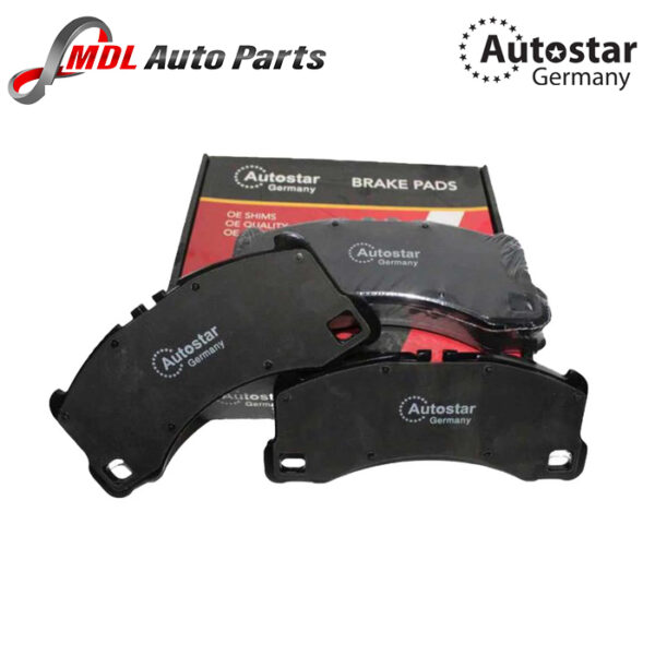 AutoStar Germany BRAKE DISC PAD SET CERAMIC For PORSCHE Macan (95B) Cayenne (9YA) Cayenne Coupe (9YB) 9Y0698151