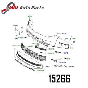 Land Rover Genuine Fog Lamp Bracket LH LR171638 for Range Rover