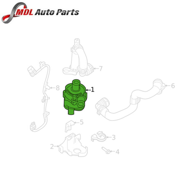 Land Rover Genuine Engine Auxiliary Water Pump - LR149963