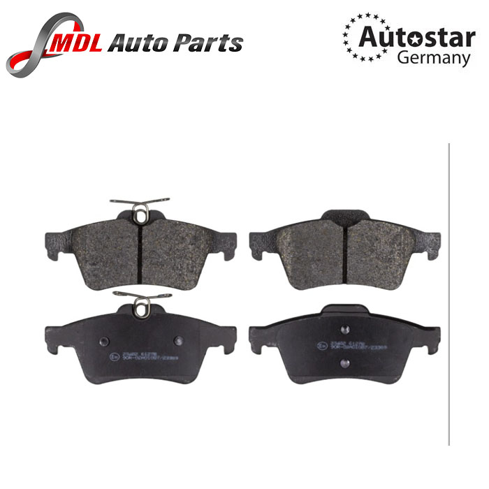 Autostar Germany Brake Pad Ceramic C2P17595 1 AUTOSTAR GERMANY BRAKE PAD CERAMIC C2P17595