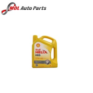 SHELL  HELIX HX5 5L  15W40