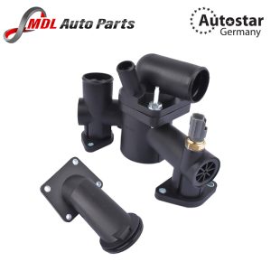 ENGINE COOLANT THERMOSTAT HOUSING ASSEMBLY AJ89485 FOR JAGUAR