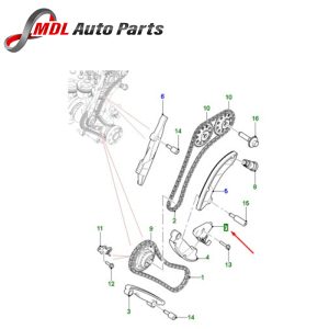 RANGE ROVER TENSIONER jde40802